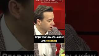 Rząd wyciska Polaków jak cytrynę! Krzysztof Bosak #shorts
